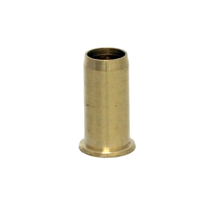Plug-in bushing, Ø 6mm, length 12mm, brass