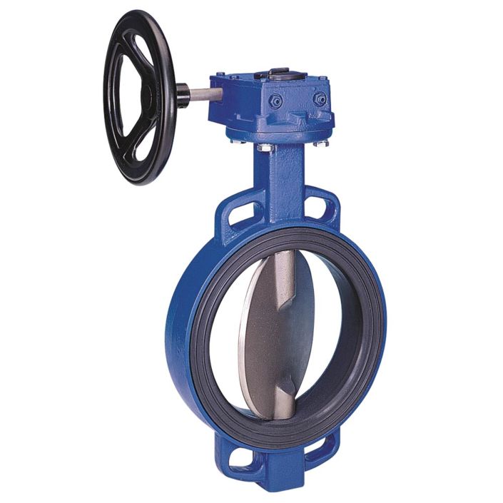 Butterfly-valve DN300, PN16, acc.EN558-20, GGG/EPDM/stainless steel, with gearbox and handwhe