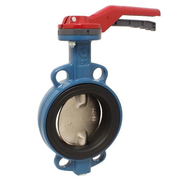 Butterfly valve DN50, PN16, length EN558-20, Cast ironG / NBR / steel galvanized