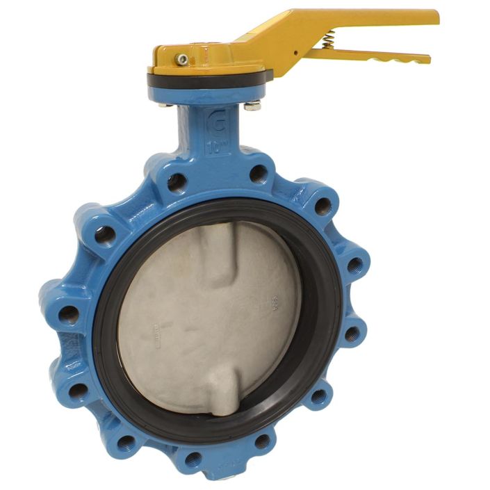 Butterfly valve LUG DN250, PN16, DVGW / G, Cast ironG / NBR / stainless steel, length EN558-2