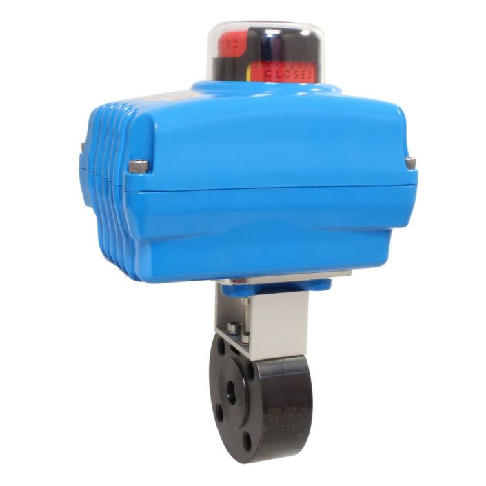 Ball valve VK, DN15, with drive-NE05, Steel / PTFE FKM, 24V DC, running time approx 8sec