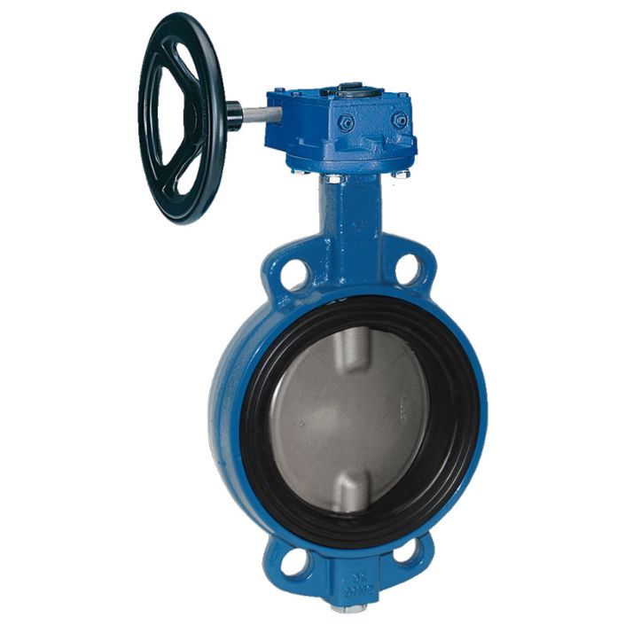 Butterfly valve DN350, PN16, acc. EN558-20, GGG-40/EPDM/Stainless steel 1.4408, with gear box