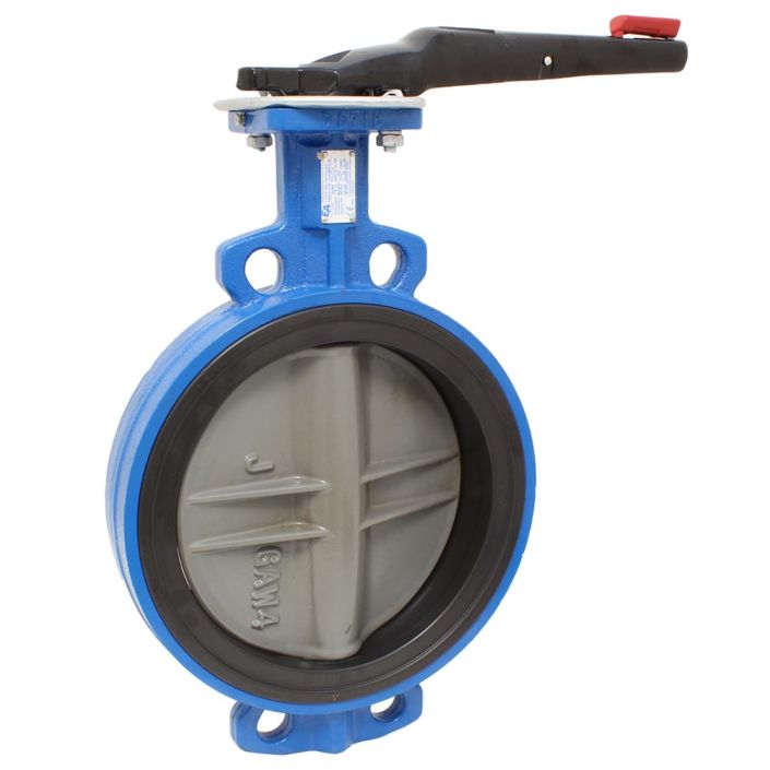 Butterfly valve DN50, PN10 / 16, length EN558-20, Cast iron / NBR / Cast iron-40, ISO 5211, F05 / F0