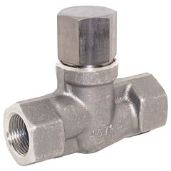 High pressure check valve 3/8 ", PN640, Stainless steel 1.4571 / metal. / PTFE, d = 6mm