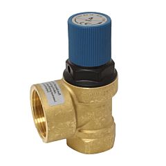 Safety valve 1/2 ", brass / EPDM, Pressure: 4 bar